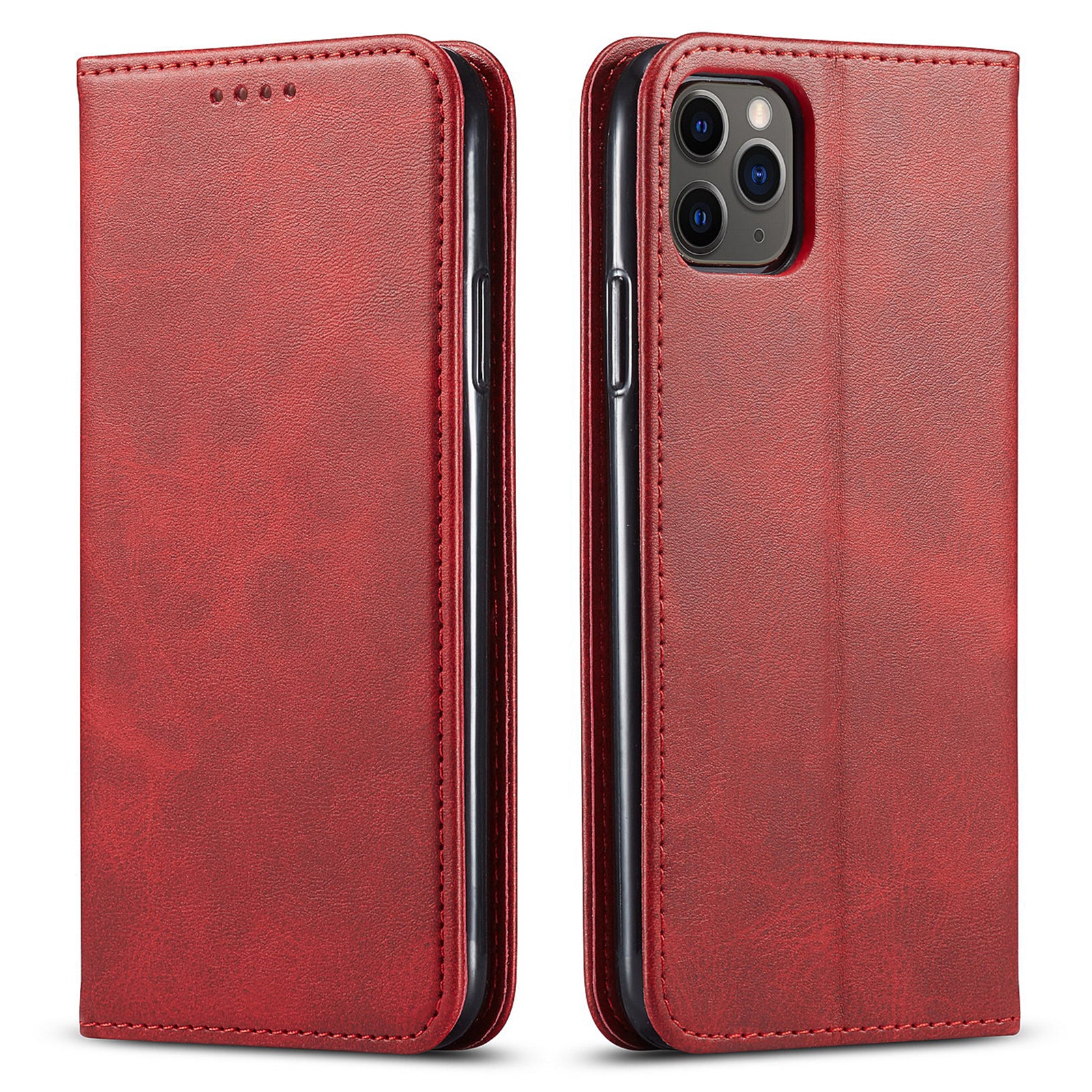 For iPhone 11 Pro 5.8 inch Phone Stand Case Business Style Calf Texture Wallet Magnetic Leather Phone Cover For iPhone 11 Pro 5.8 inch Phone Stand Case Business Style Calf Texture Wallet Magnetic Leather Phone Cover